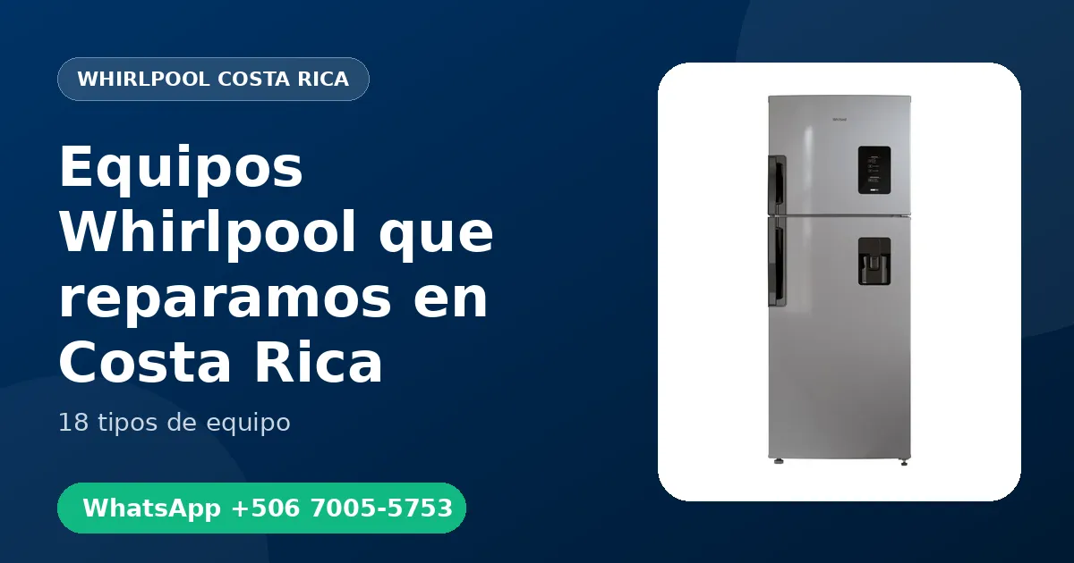 Equipos Whirlpool