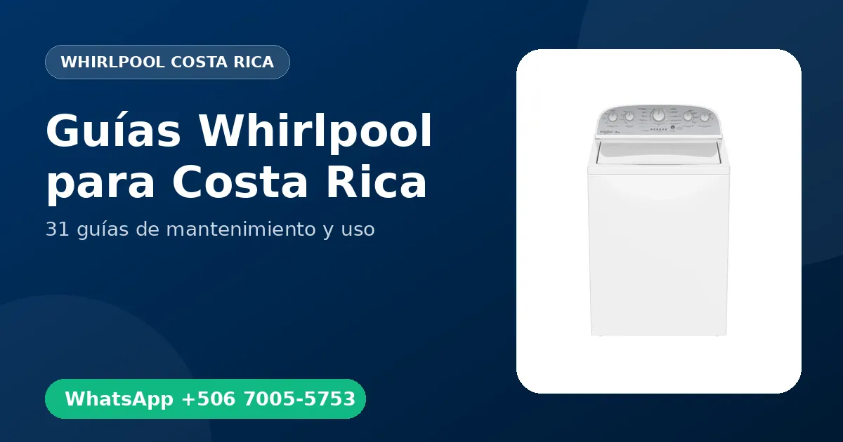 Guías Whirlpool