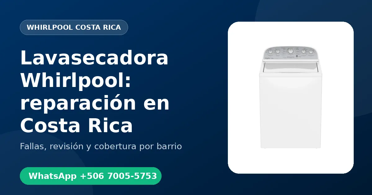 Lavasecadora Whirlpool en Hatillo